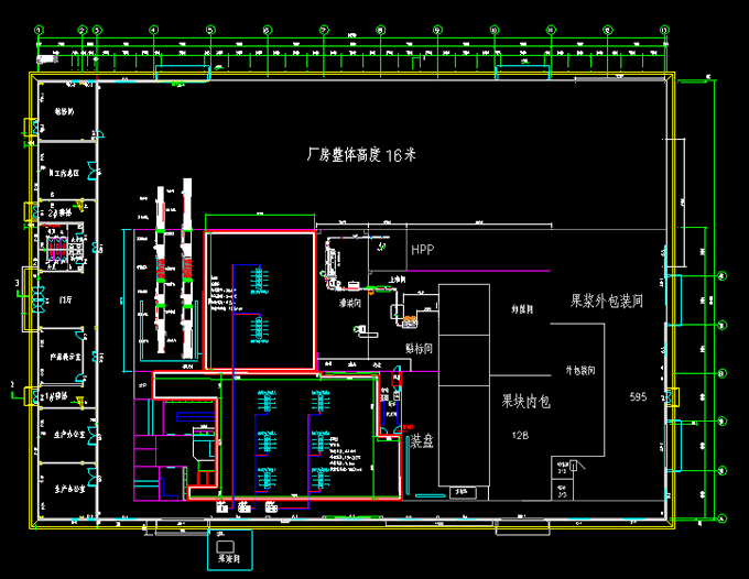 大型奶茶冷庫設(shè)計(jì)工程(施工圖)